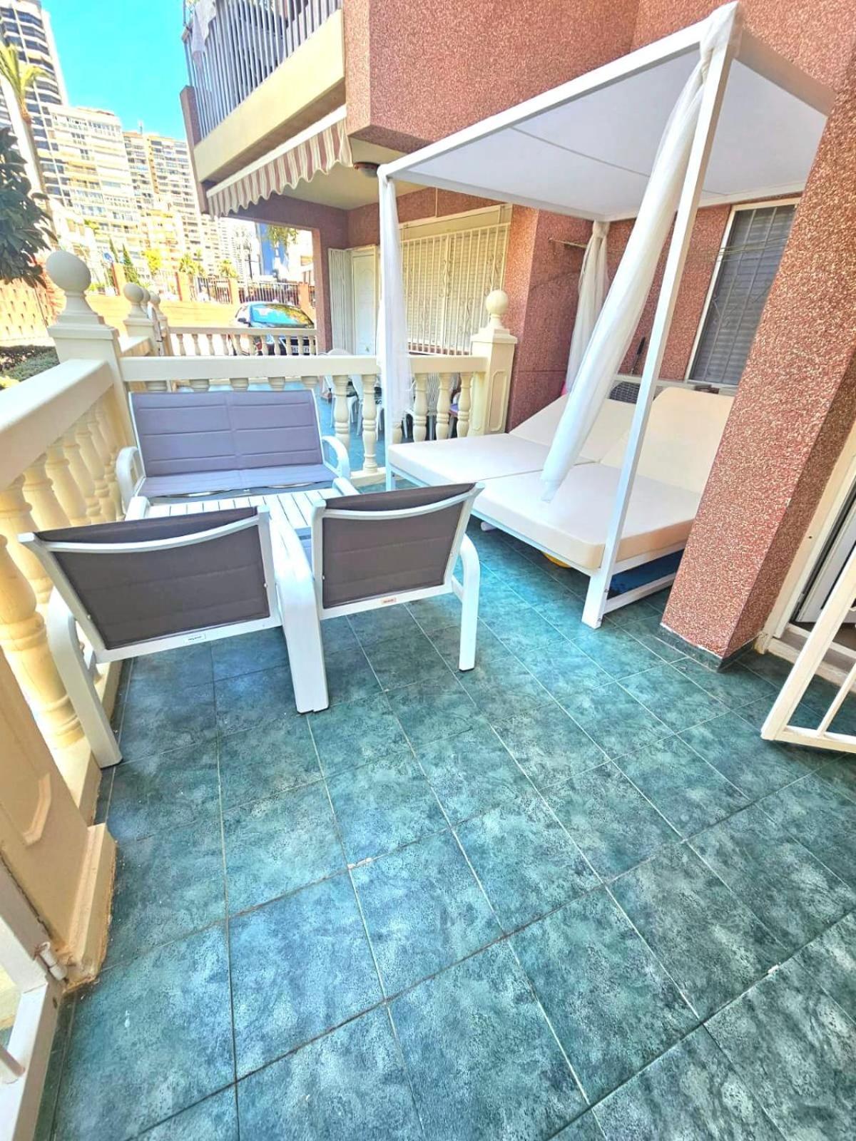 Super Terrace Levante Front Line Apartment Los Ranchos Self Check-In, Free Parking Benidorm Eksteriør bilde