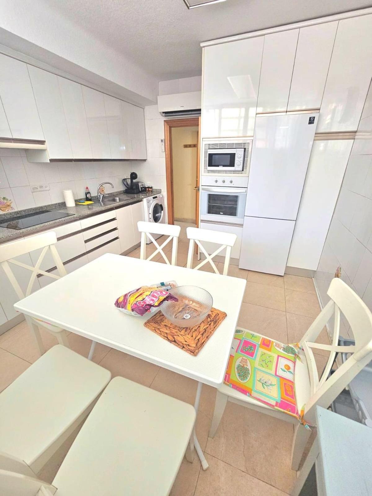 Super Terrace Levante Front Line Apartment Los Ranchos Self Check-In, Free Parking Benidorm Eksteriør bilde
